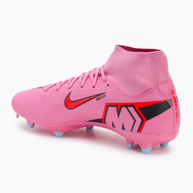 Férfi futballcipő Nike Mercurial Superfly 10 Academy MG magic flamingo/fekete/teljes bíbor 3