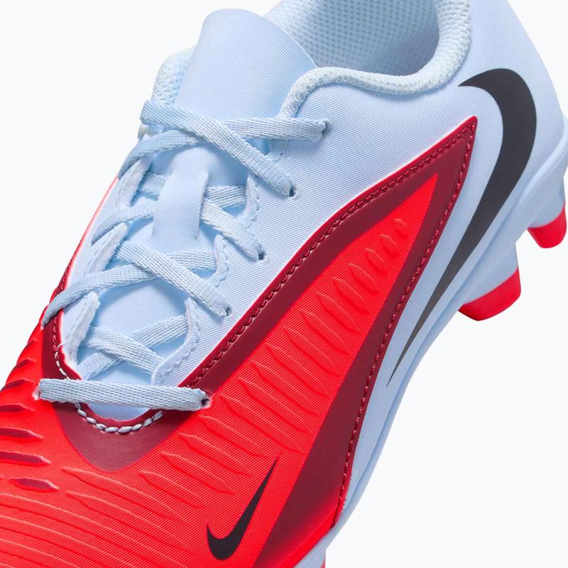 Nike Phantom 6 Low Club MG királyi bordó/piros bíbor/fekete gyermek futballcipő 7