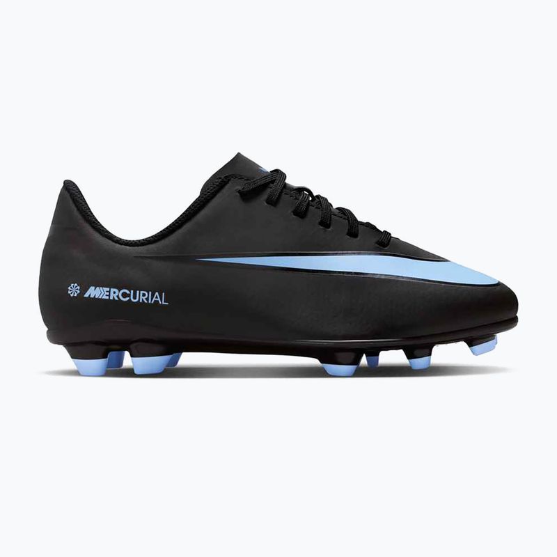 Gyermek focicipő Nike Mercurial Vapor 16 Club FG/MG fekete/jeges kék 8