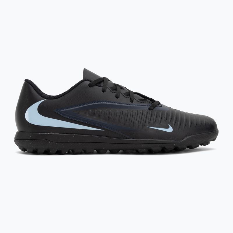 Férfi futballcipők Nike Phantom 6 Low Club TF fekete/fekete 2