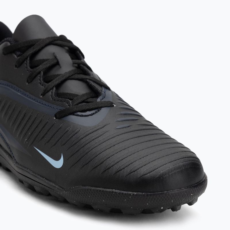 Férfi futballcipők Nike Phantom 6 Low Club TF fekete/fekete 7