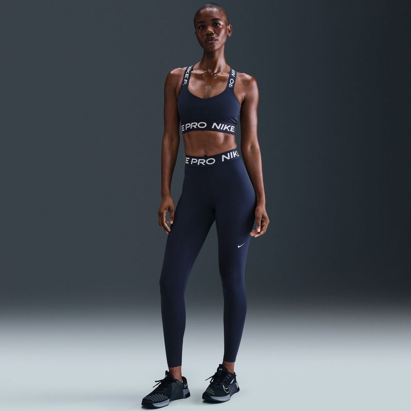 Nike Pro női leggings 365 Tight midnight navy/white 4