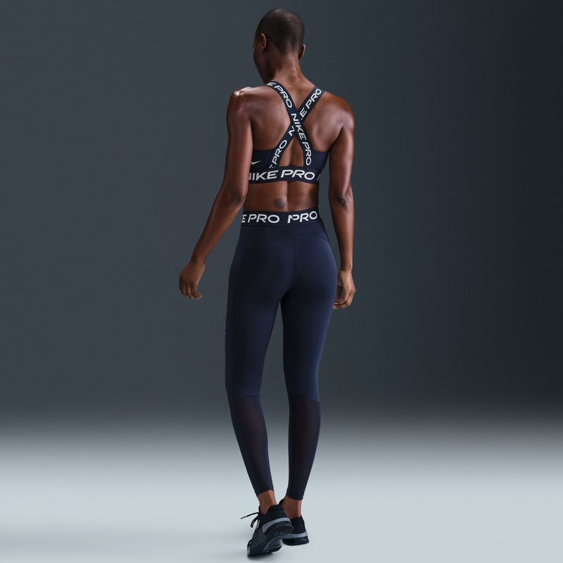 Nike Pro női leggings 365 Tight midnight navy/white 5