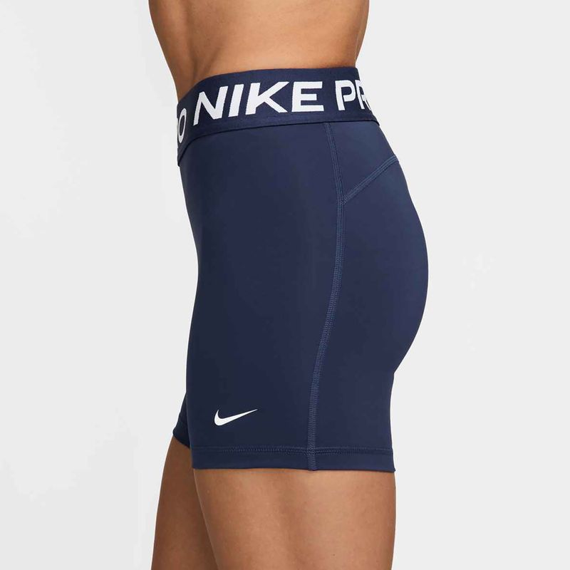 Női edzőnadrág Nike Pro 365 5" midnight navy/fehér 3