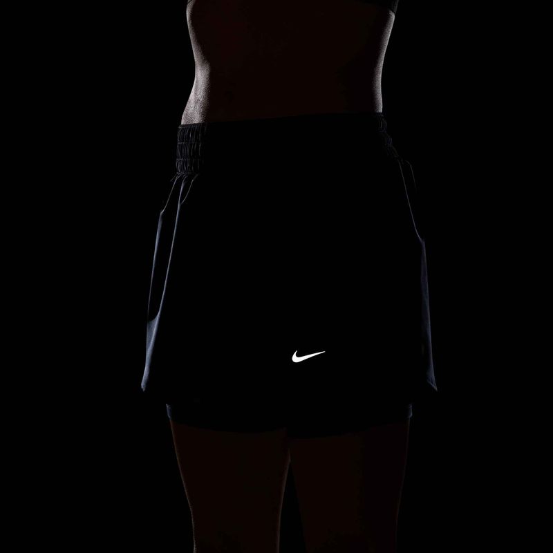 Női rövidnadrág Nike One Dri-Fit High-Waisted 3" 2In1 midnight navy 5