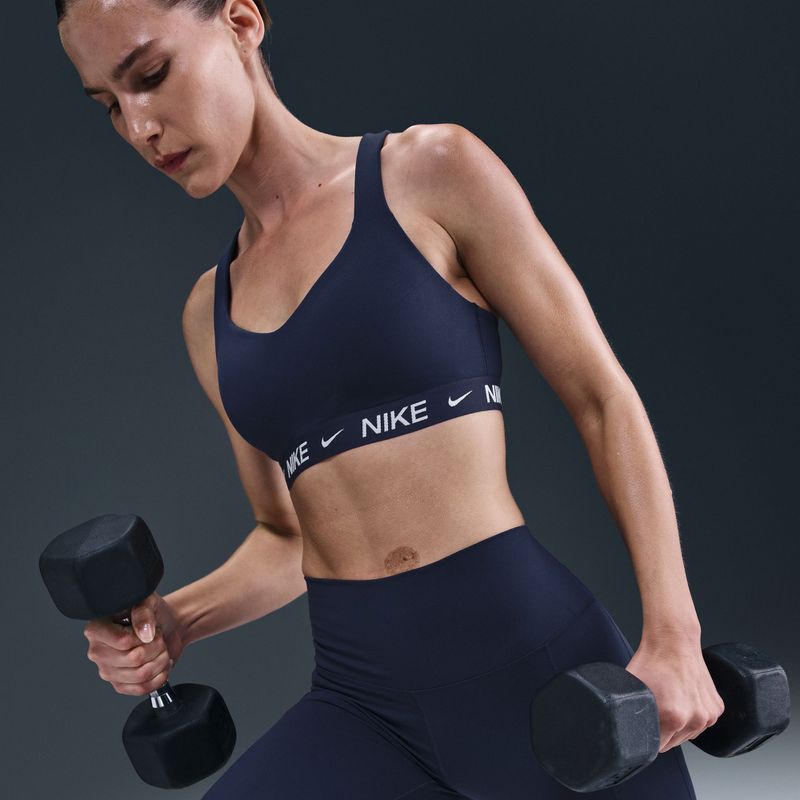 Edzőmelltartó Nike Indy High Support midnight navy 5