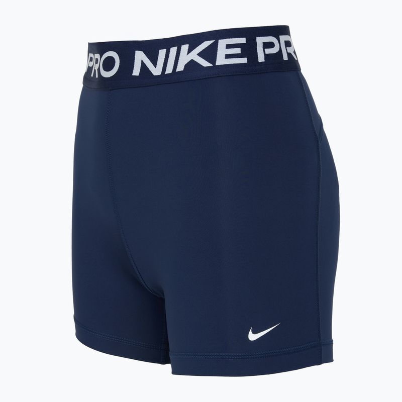 Női edzőnadrág Nike Pro 365 5" midnight navy/fehér 7