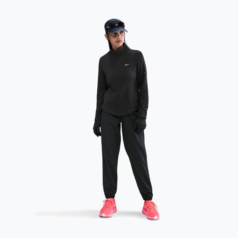 Női hosszú ujjú futófelső Nike Swift Therma-Fit Turtle Neck black 2