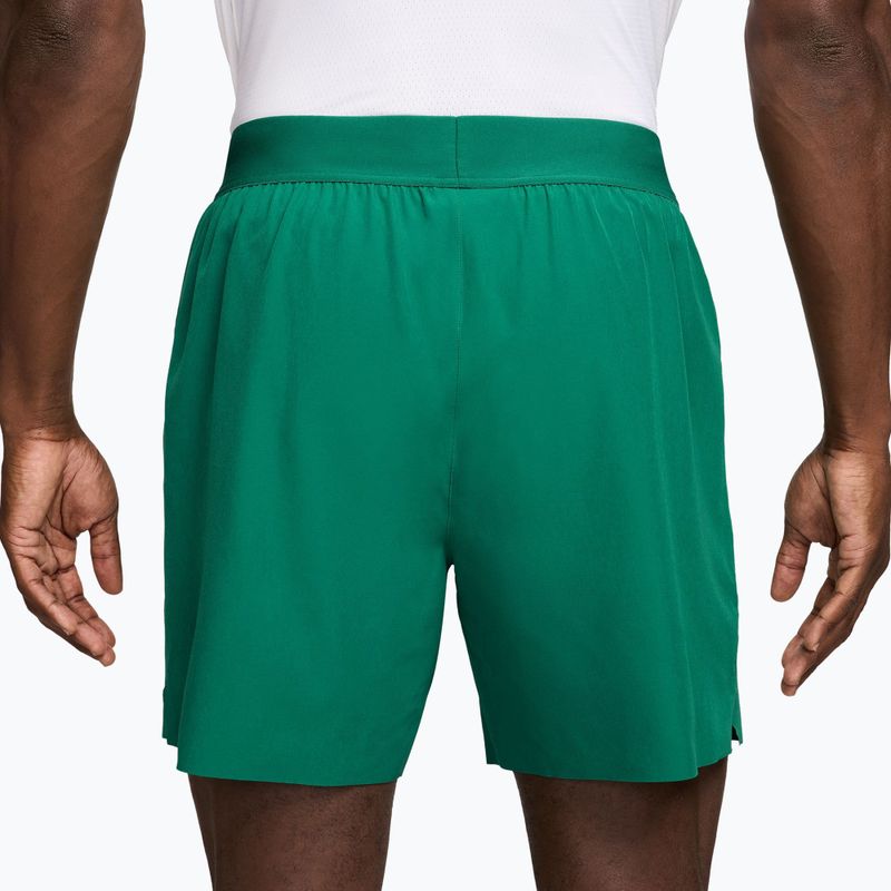 Férfi tenisz rövidnadrág Nike Court Dri-Fit Advantage 6" malachite/white 2