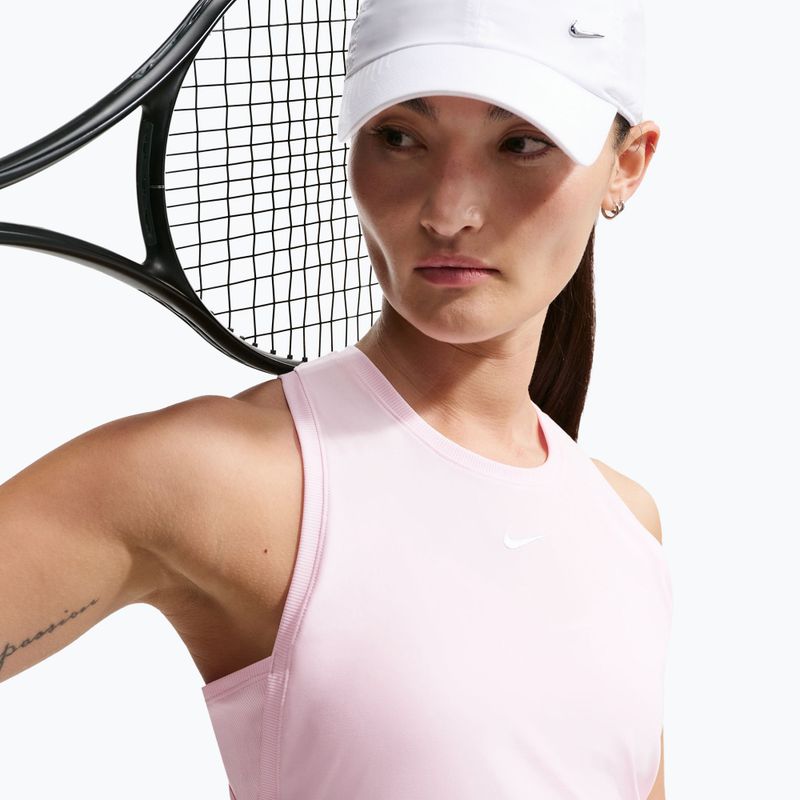 Teniszruha Nike Victory Dri-Fit pink foam/white 4
