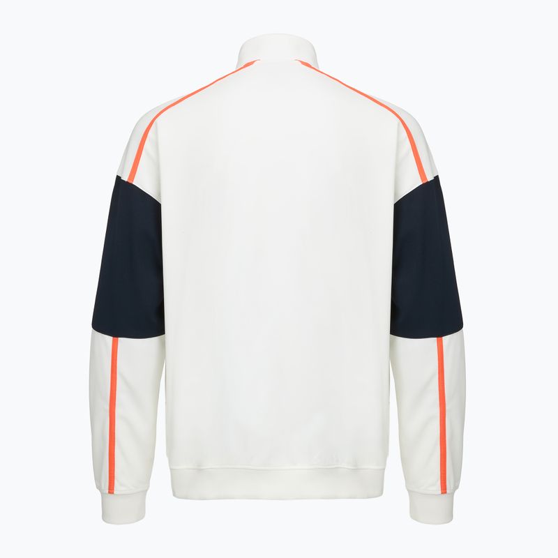 Férfi tenisz pulóver Nike Court Heritage sail/turf orange 7