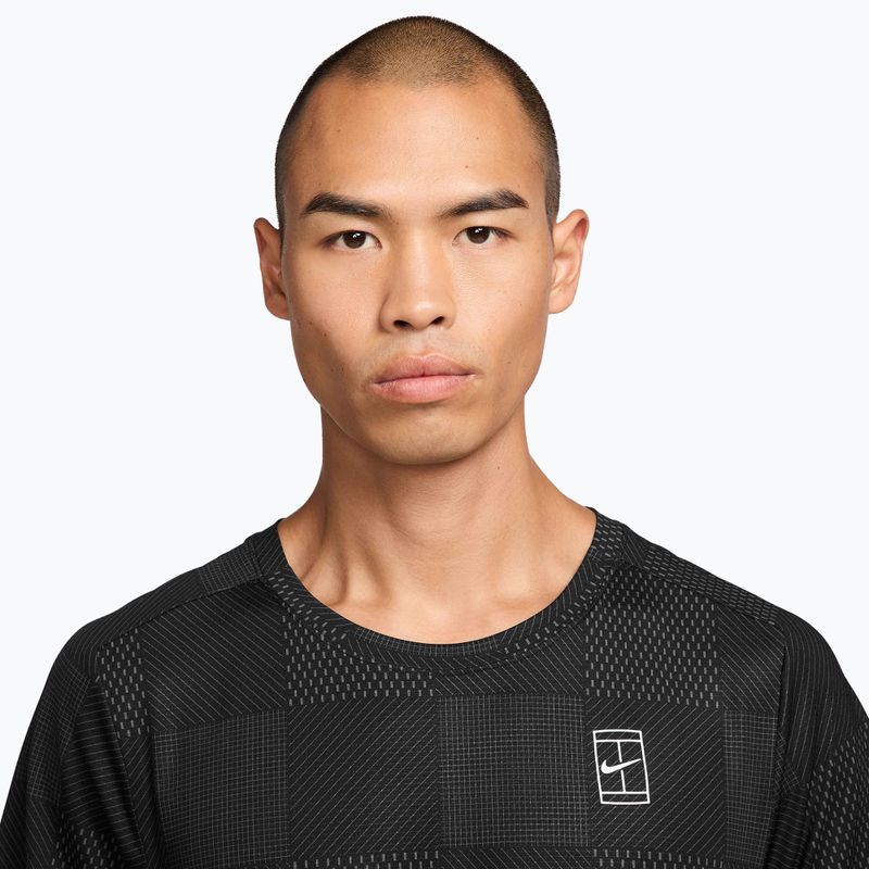 Férfi teniszpóló Nike Court Dri-Fit Advantage Print 3