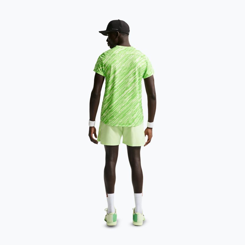 Férfi tenisz rövidnadrág Nike Court Dri-Fit Victory 7" Light Liquid Lime/Black 4