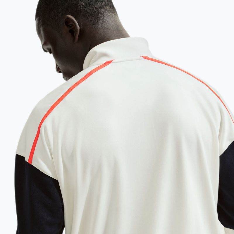 Férfi tenisz pulóver Nike Court Heritage sail/turf orange 5