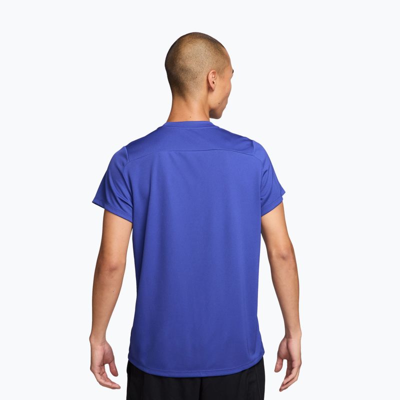 Férfi teniszpóló Nike Court Dri-Fit Victory lapis/white 2