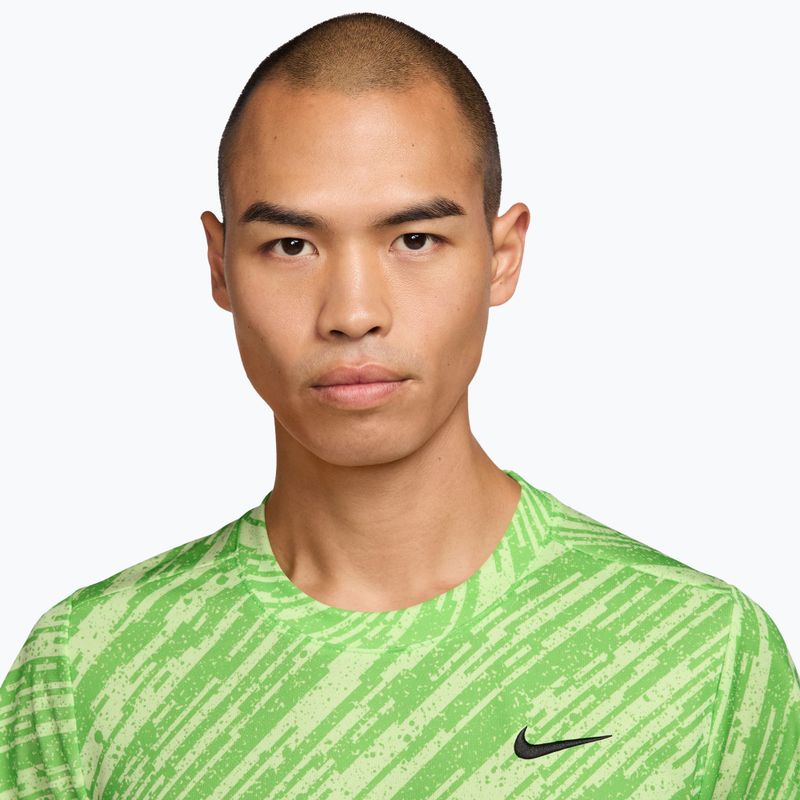 Férfi teniszpóló Nike Court Dri-Fit Victory Print mean green/black 3