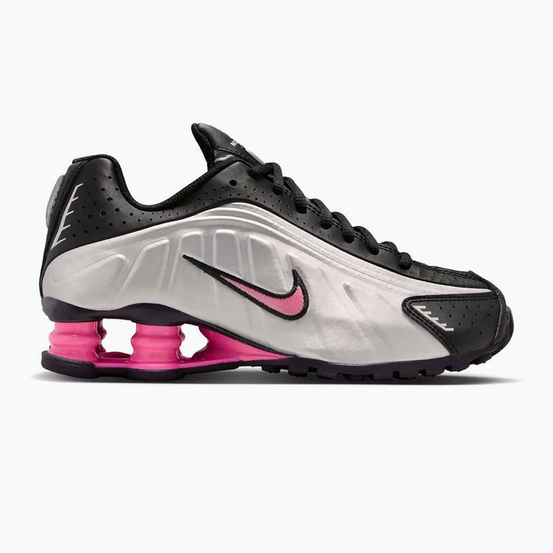 Cipők Nike Shox R4 black/pinksicle/metallic silver 8