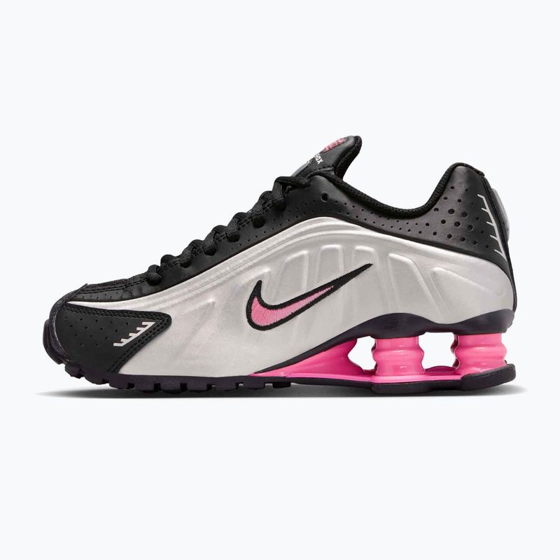 Cipők Nike Shox R4 black/pinksicle/metallic silver 9
