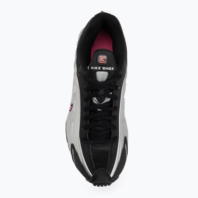 Cipők Nike Shox R4 black/pinksicle/metallic silver 5