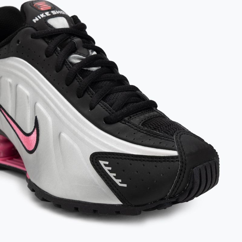 Cipők Nike Shox R4 black/pinksicle/metallic silver 7