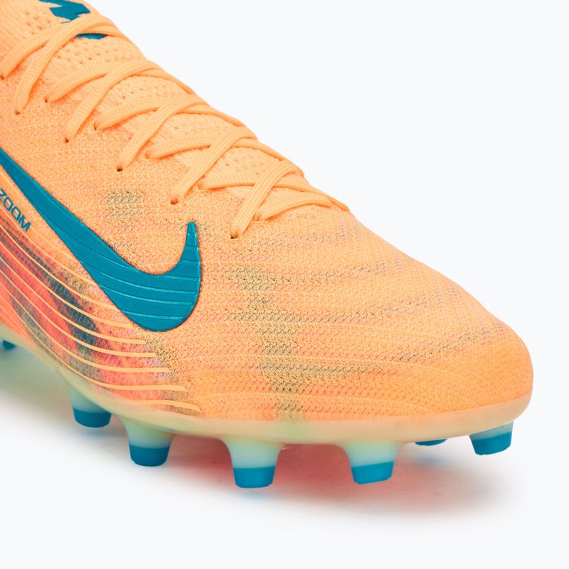 Férfi focicipő Nike Zoom Vapor 16 Elite Kylian Mbappe AG-Pro melon tint/igloo/neo turquoise 7