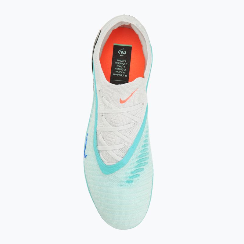 Férfi focicipő Nike United Phantom 6 Low Elite FG pistachio frost/hyper orange 5