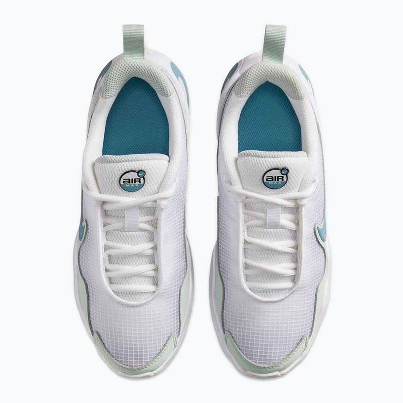 Nike Air Max Nova gyermek cipő fehér/denim türkiz/világos ezüst/menta habszivacs 12