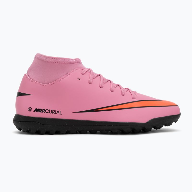 Férfi futballcipő Nike Mercurial Superfly 10 Club TF magic flamingo/fekete/teljes bíbor 2