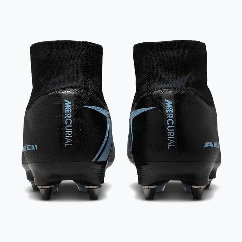 Férfi futballcipő Nike Mercurial Superfly 10 Elite SG-Pro fekete/jeges kék 8