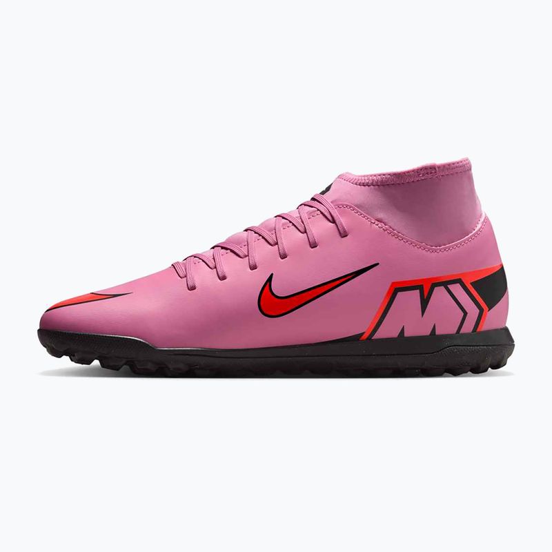 Férfi futballcipő Nike Mercurial Superfly 10 Club TF magic flamingo/fekete/teljes bíbor 2