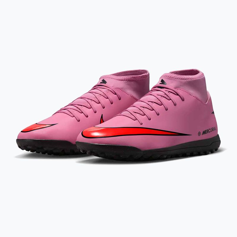Férfi futballcipő Nike Mercurial Superfly 10 Club TF magic flamingo/fekete/teljes bíbor 3