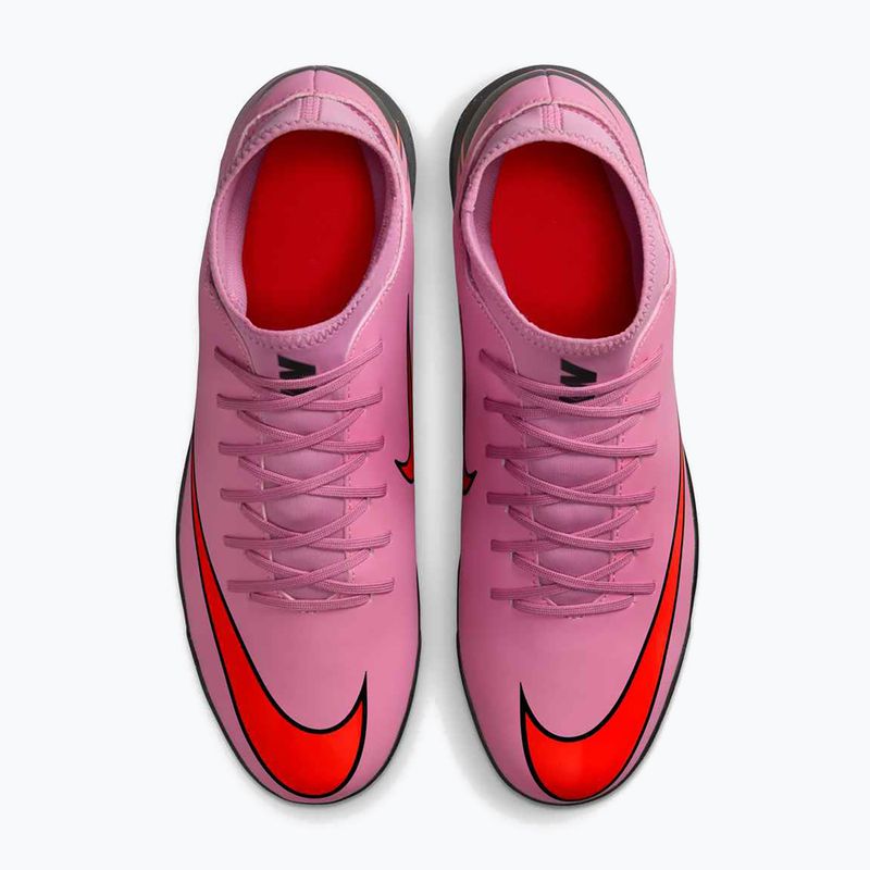 Férfi futballcipő Nike Mercurial Superfly 10 Club TF magic flamingo/fekete/teljes bíbor 6