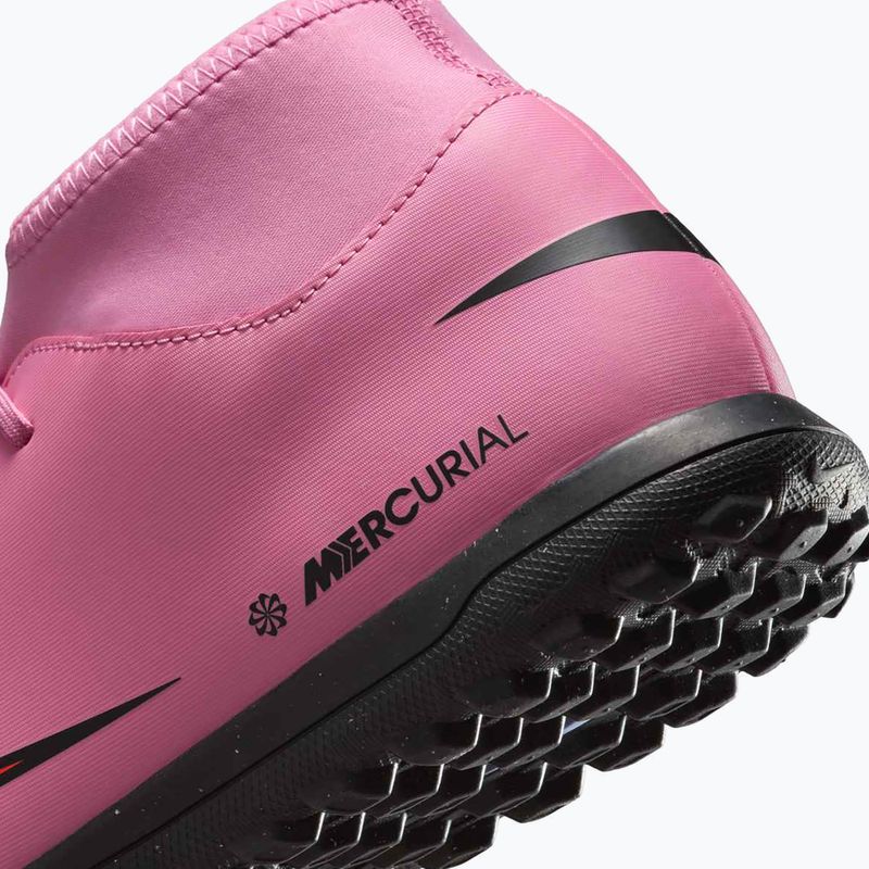 Férfi futballcipő Nike Mercurial Superfly 10 Club TF magic flamingo/fekete/teljes bíbor 8