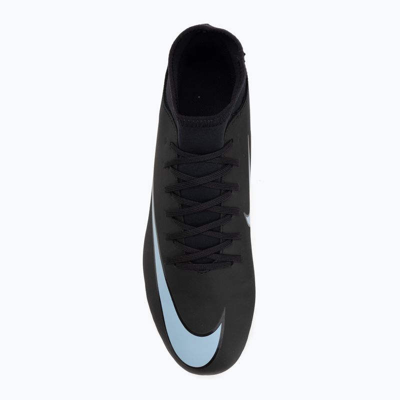 Férfi futballcipő Nike Mercurial Superfly 10 Club FG/MG fekete/jégkék 5