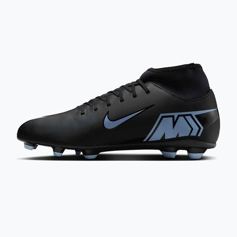 Férfi futballcipő Nike Mercurial Superfly 10 Club FG/MG fekete/jégkék 2