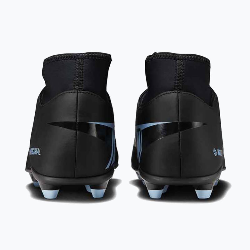 Férfi futballcipő Nike Mercurial Superfly 10 Club FG/MG fekete/jégkék 4