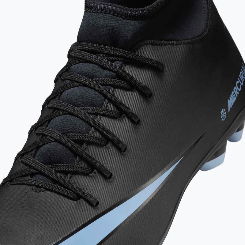 Férfi futballcipő Nike Mercurial Superfly 10 Club FG/MG fekete/jégkék 6