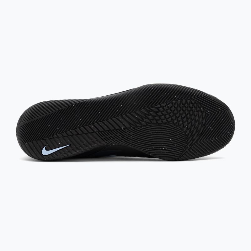 Férfi futballcipő Nike Phantom 6 Low Club IC fekete/fekete 4