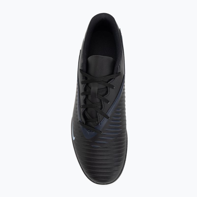 Férfi futballcipő Nike Phantom 6 Low Club IC fekete/fekete 5
