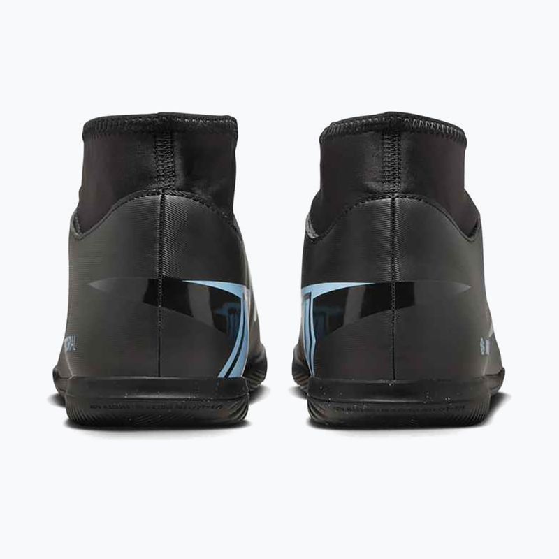 Férfi futballcipő Nike Mercurial Superfly 10 Club IC fekete/jeges kék 11