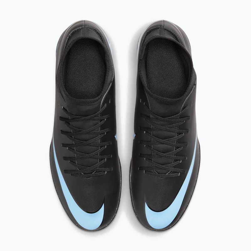 Férfi futballcipő Nike Mercurial Superfly 10 Club IC fekete/jeges kék 13