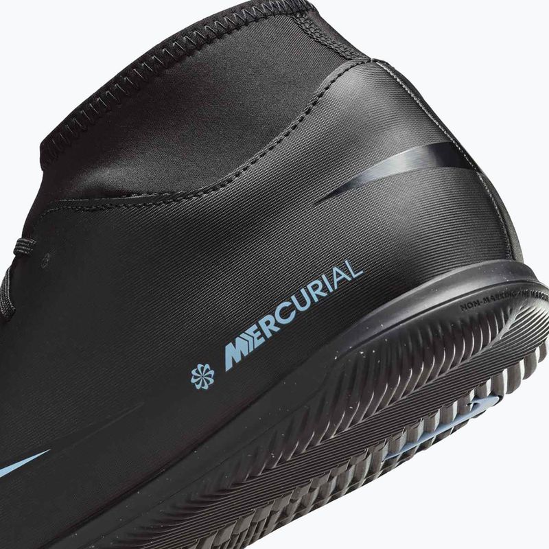 Férfi futballcipő Nike Mercurial Superfly 10 Club IC fekete/jeges kék 15