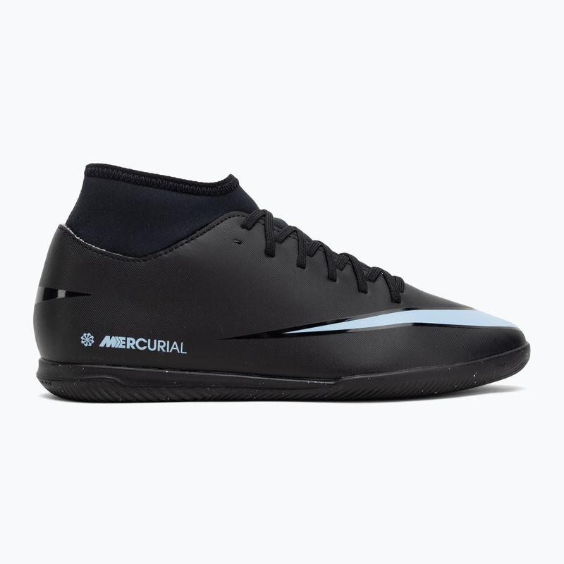 Férfi futballcipő Nike Mercurial Superfly 10 Club IC fekete/jeges kék 2