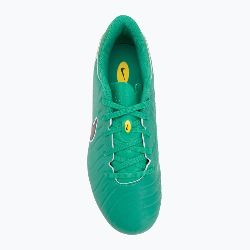 Nike Tiempo Legend 10 Academy LV8 FG/MG stadion zöld/sötét obszidián gyermek focicipő 5