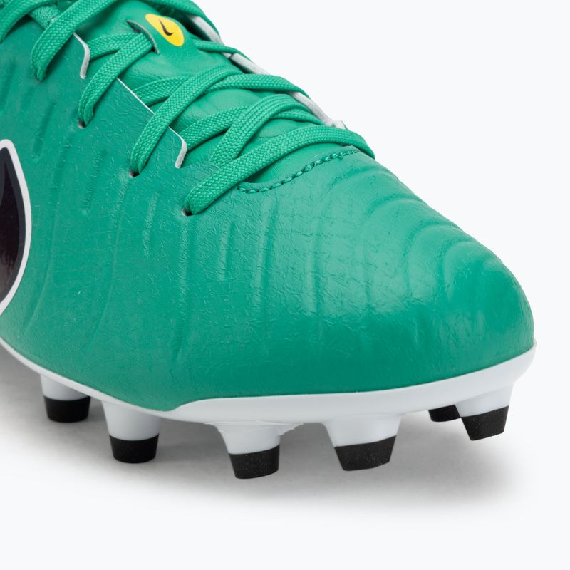 Nike Tiempo Legend 10 Academy LV8 FG/MG stadion zöld/sötét obszidián gyermek focicipő 7
