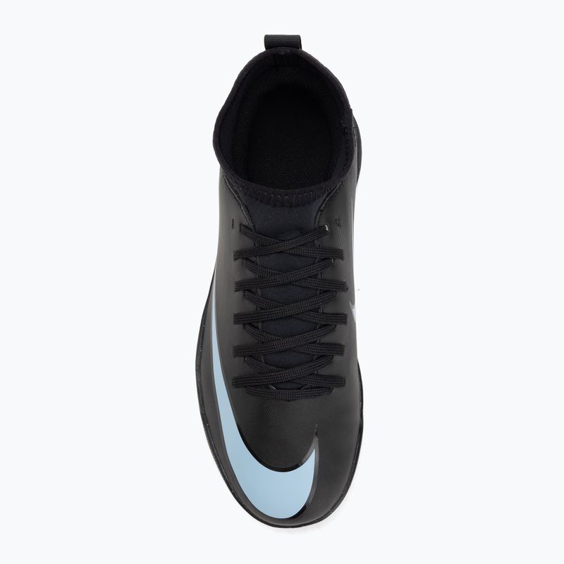 Gyermek futballcipő Nike Mercurial Superfly 10 Club TF fekete/fekete 5