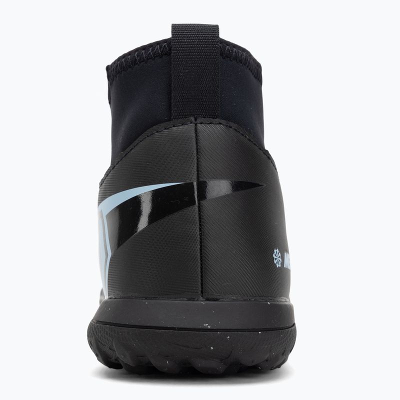 Gyermek futballcipő Nike Mercurial Superfly 10 Club TF fekete/fekete 6