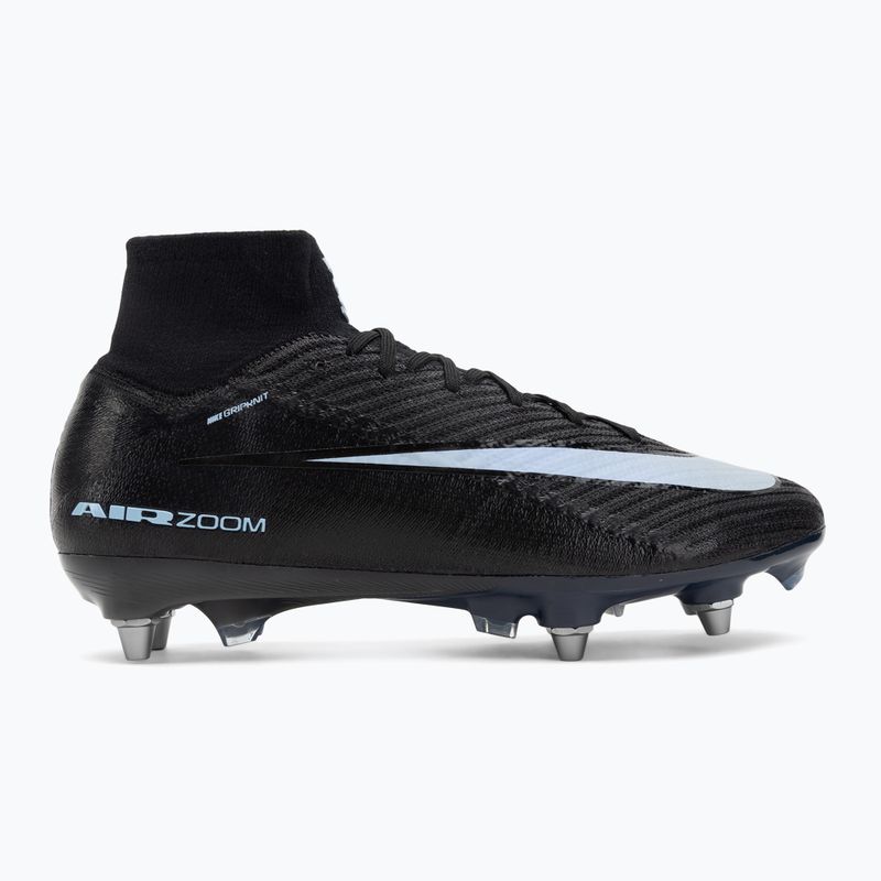 Férfi futballcipő Nike Mercurial Superfly 10 Elite SG-Pro fekete/jeges kék 2