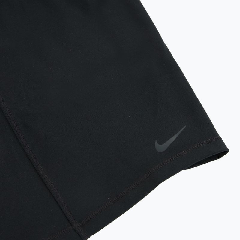 Női edzőfelső Nike One Fitted Dri-Fit Cropped Tank fekete/sötét füstszürke 8
