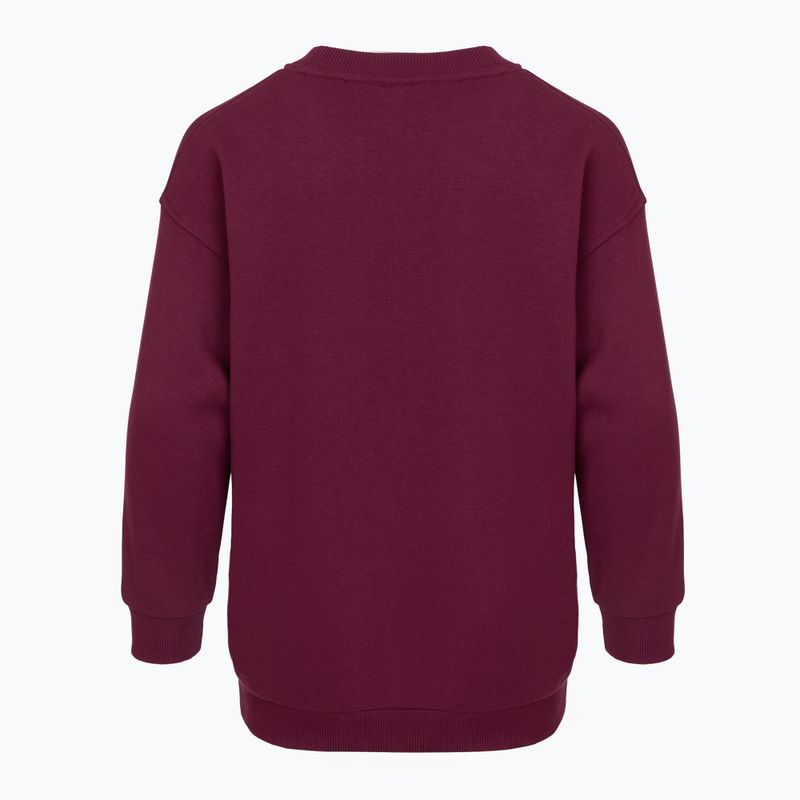 Gyerek pulóver Nike Sportswear Club Fleece burgundy/white 2